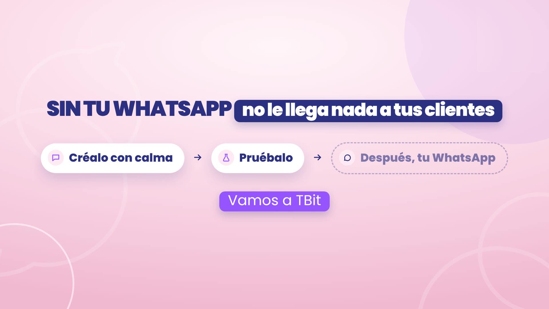 Sans ton WhatsApp, tes clients ne reçoivent rien : crée-le tranquillement, teste-le et connecte ton WhatsApp après.